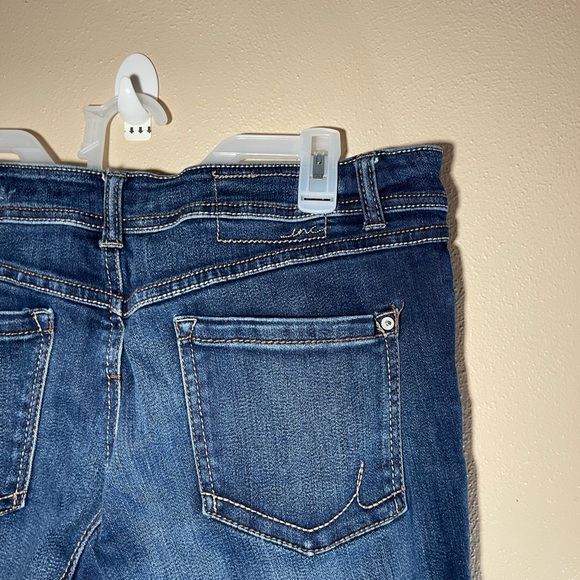 INC International Concepts Boot Leg Curvy Fit Long Jeans - Picture 3 of 5